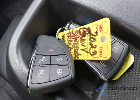 2023 Chevrolet Silverado 1500 Custom Trail Boss из США, поврежденный, VIN 3GCUDCED3PG200914